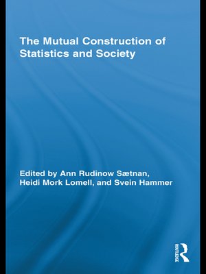 cover image of The Mutual Construction of Statistics and Society